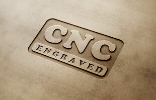 CNC雕刻金属标牌