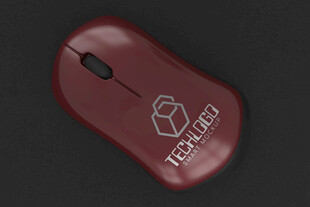 红色TECHSEA品牌鼠标