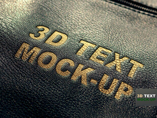 3D文字模拟效果展示