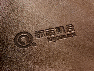 标态集合皮革压印标志