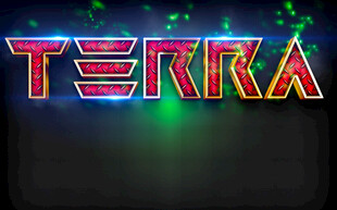 发光特效的TERRA文字
