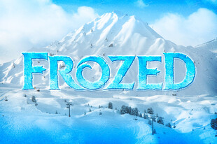 冰雪世界中的FROZEN