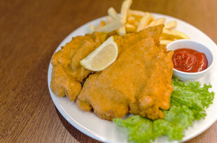 香酥炸鱼薯条套餐