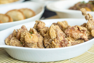 美味香酥炸鸡块