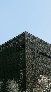 现代风格黑色建筑外观