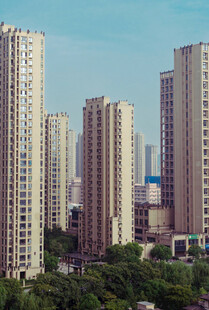 城市高楼林立景观