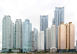 现代都市高楼景观