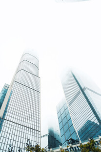 现代都市摩天大楼景观