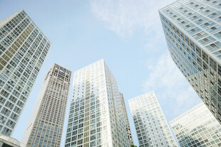 都市摩天大楼景观