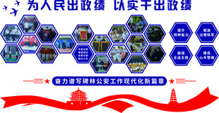 公安局文化墙