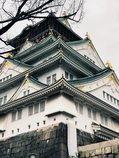 大阪城建筑风貌
