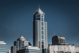 现代都市摩天大楼景观