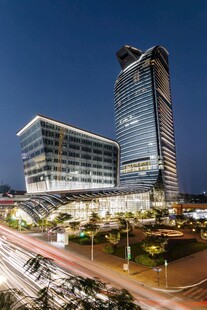 现代都市摩天建筑群