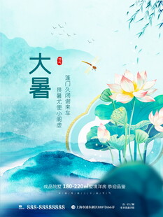 大暑时节荷花绽放美景