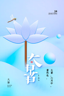 夏日荷韵小暑时节美景