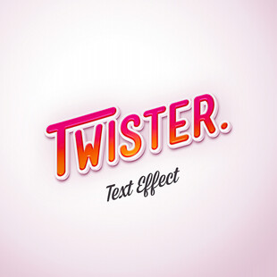 Twister字体效果展示