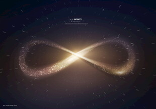 梦幻无限符号星空景象