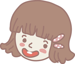 可爱卡通女孩头像