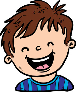 开心小男孩