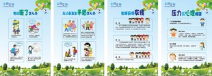 学校教育培训心理咨询海报展板