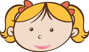可爱双马尾小女孩头像