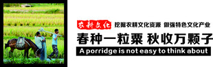 春种宣传海报