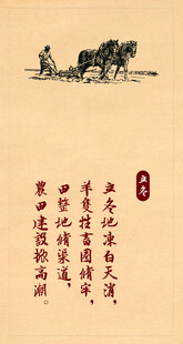 古代耕地图景