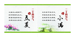 立夏小满节气海报