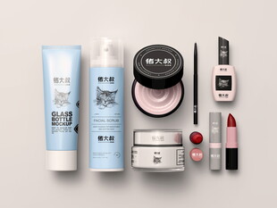 多样美妆产品展示