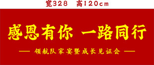 感恩同行宣传海报