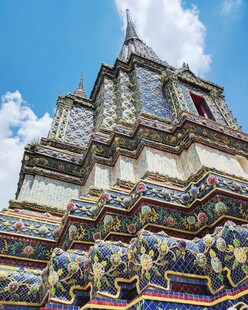 泰国寺庙建筑精美一角