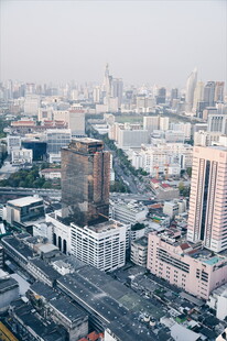 城市天际线俯瞰景观