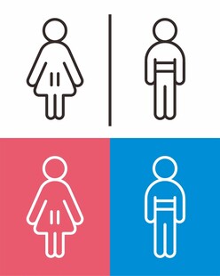 男女识别图标
