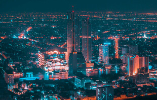 璀璨都市夜景