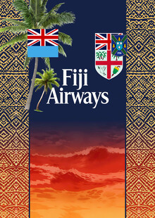 斐济航空宣传图