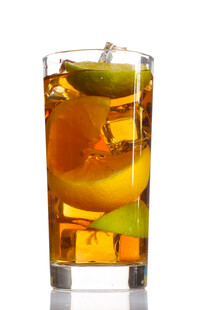 青柠冰茶