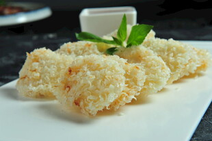 香酥美味炸物 清新点缀
