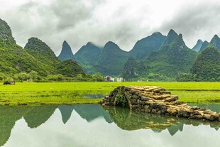 山水田园美景如画