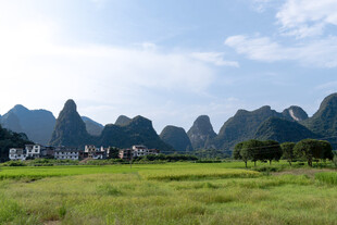 桂林山水田园风光美景