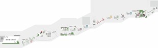 简约白色楼道创意文化墙