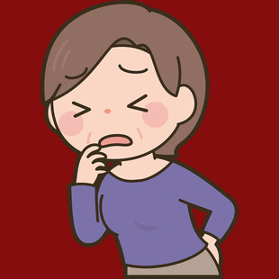 苦恼的女士