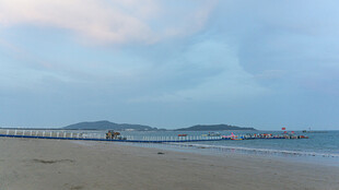 海边黄昏美景