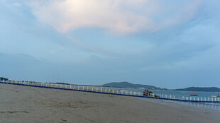 海边黄昏美景