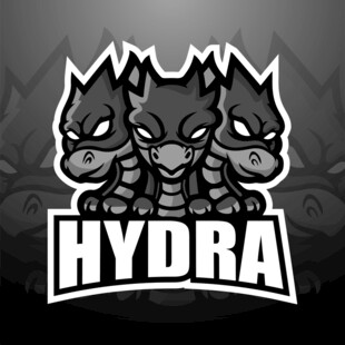 三头兽HYDRA标志设计