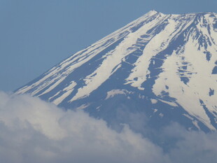富士山雪景