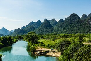 漓江山水美景如画
