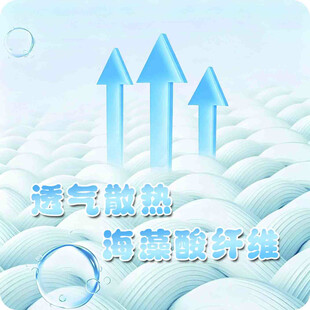 透气散热床垫展示