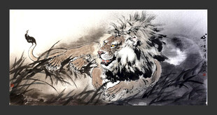寇中天 狮子
