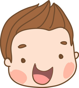 开心小男孩头像