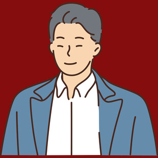 微笑男士卡通形象